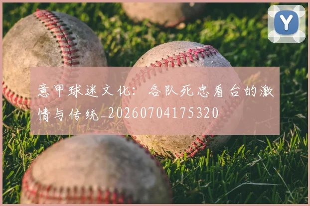 意甲球迷文化:各队死忠看台的激情与传统_20260704175320